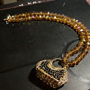 Handbag Pendant Necklace 16 inch adjustable.